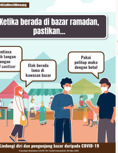 Ketika Berada Di Bazar Ramadan Pastikan...